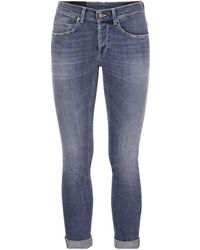 Dondup - Skinny Fit Low Rise Jeans - Lyst