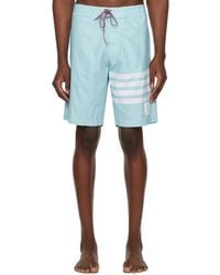 Thom Browne - 4-Bar Drawstring Shorts - Lyst