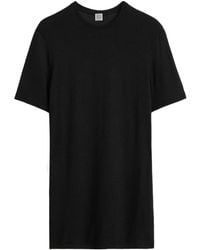 TOTEME - Totême Short Sleeved Crewneck Oversized T-Shirt - Lyst