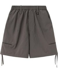 WOOYOUNGMI - Zip Detail Cargo Shorts - Lyst