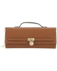 MICHAEL Michael Kors - Hamilton Chain Clutch Bag - Lyst