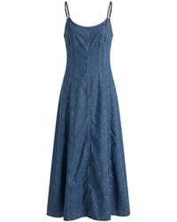 Rag & Bone - Midi Dress Cotton - Lyst