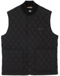 Burberry - Logo Patch Quilted Gilet - Lyst