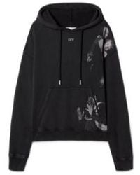 Off-White c/o Virgil Abloh - Blurred Mary Drawstring Hoodie - Lyst