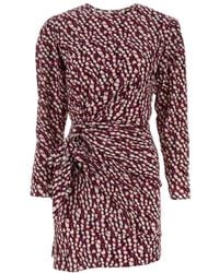 Isabel Marant - Isabel Marant Étoile Dulce Ruched Detailed Mini Dress - Lyst