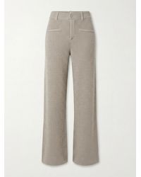 AYA MUSE - Ribbed Knitted Trousers - Lyst