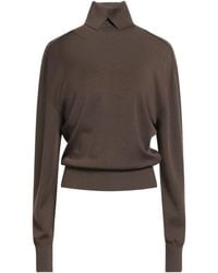 Burberry - Military Turtleneck Wool - Lyst