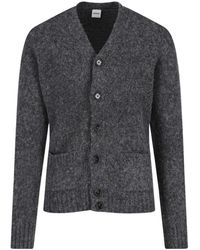Aspesi - V-Neck Buttoned Cardigan - Lyst