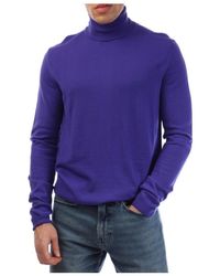 BOSS - Baldebert E Turtle Neck Jumper - Lyst