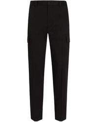 Dolce & Gabbana - Logo Plaque Cargo Pants - Lyst