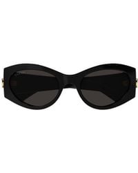 Gucci - Eyewear Cat-Eye Frame Sunglasses - Lyst