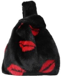 Simonetta Ravizza - Furrlips Lip Pattern Handbag - Lyst