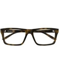 Balenciaga - Eyewear Rectangular Frame Glasses - Lyst