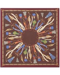 Etro - Tassel Print Scarf - Lyst
