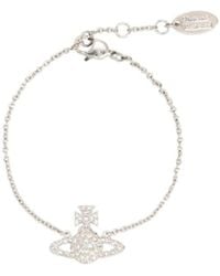 Vivienne Westwood - Orb Embellished Chain-Linked Bracelet - Lyst
