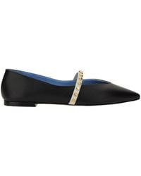 McQueen - Pointed-Toe Embellished Flats - Lyst