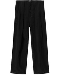 AllSaints - Phi Linen-Blend Wide Leg Trousers - Lyst