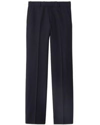 Gucci - Embroidery Gabardine Pants - Lyst