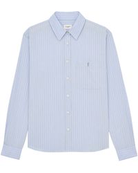 Saint Laurent - Shirt Rayee - Lyst