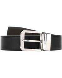 ZEGNA - Logo-Engraved Buckle Belt - Lyst