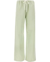 MM6 by Maison Margiela - Drawstring Wide-Leg Pants - Lyst