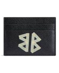 Balenciaga - Bb Logo Tape Type Cash Card Holder - Lyst