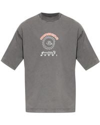 Marni - Logo Printed Crewneck T-Shirt - Lyst