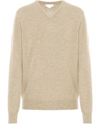 Malo - V-Neck Cashmere Sweater - Lyst