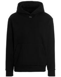 Prada - Logo Printed Long-Sleeved Hoodie - Lyst