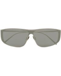 Saint Laurent - Eyewear Sl605 Luna Rectangular Frame Sunglasses - Lyst