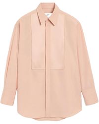 Ami Paris - Ami Logo Patch Oversized Shirt - Lyst