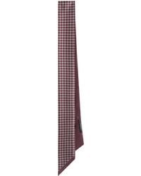 Tagliatore - Geometric-Print Silk Scarf - Lyst
