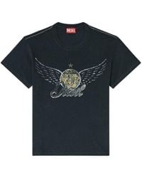 DIESEL - T-Gerio-A Graphic Printed T-Shirt - Lyst
