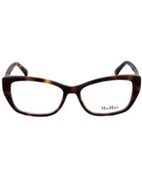 Max Mara - Square Frame Glasses - Lyst