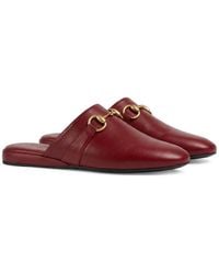 Gucci - Horseshoe Buckle Muller Shoes - Lyst