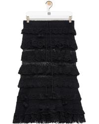 Loewe - Mid-Waisted Skirt - Lyst