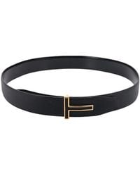 Tom Ford - Logo Buckle Belt - Lyst