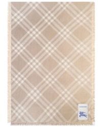Burberry - Gradient Check Fringed Scarf - Lyst