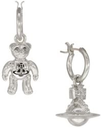 Vivienne Westwood - Ruby Small Hoop Earrings - Lyst