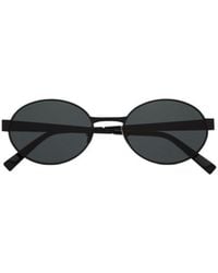 Saint Laurent - Eyewear Sl 692 Round Frame Sunglasses - Lyst