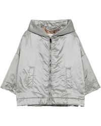 Max Mara - The Cube Fiore Zip-Up Straight Hem Coat - Lyst