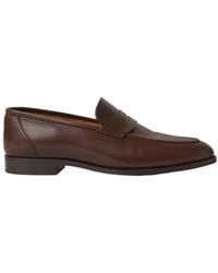 Loro Piana - Sergio Round-Toe Loafers - Lyst