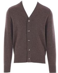 Brunello Cucinelli - Button-Front Ribbed Cardigan - Lyst