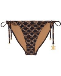 Celine - Triomphe Swimsuit Bottom - Lyst