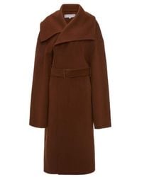 JW Anderson - Jw Anderson Belted Wrap Coat - Lyst