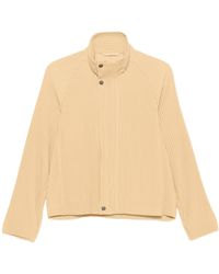 Homme Plissé Issey Miyake - Pleated Raglan-Sleeve Jacket - Lyst
