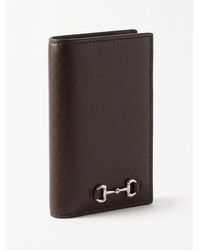 Gucci - Long Card Case With Horsebit - Lyst