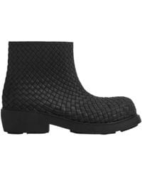 Bottega Veneta - Lug Ankle Boots - Lyst