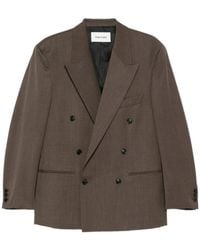 Tonywack - Double Breasted Tailored Blazer - Lyst