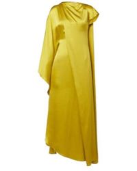 ROKSANDA - Hiba Caped Silk Gown - Lyst